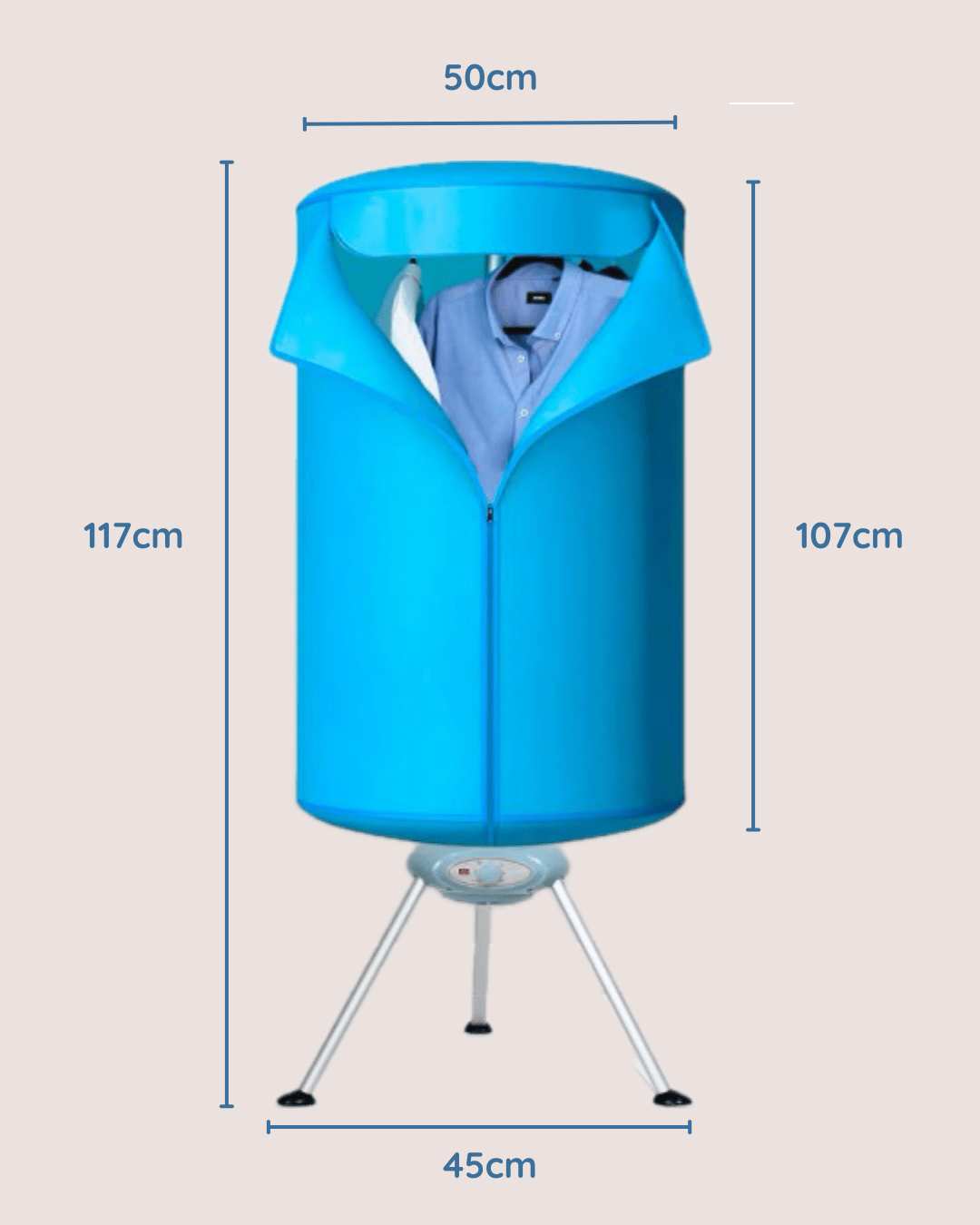 Secadora Eléctrica Plegable